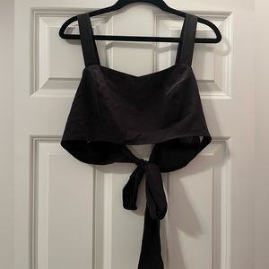 Black Sweaty Rocks Amazon Two-Piece Summer Set